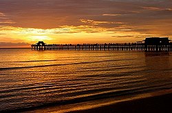 Naples Municipal Beach & Fishing Pier - Naples Pier Naples, Florida