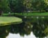 The view of a golf course in Pelican Bay.