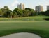 The view of a golf course in Pelican Bay.