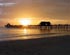 Sunset at the Naples Pier.