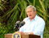 President Bush visits Rookery Bay National Estuarine Research Reserve.